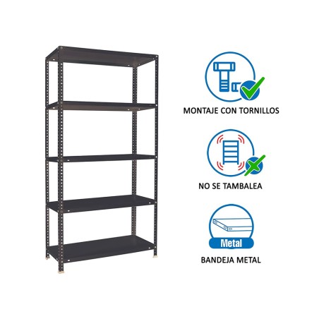 Estantería Metalica Comfort Superplus 5 Estantes