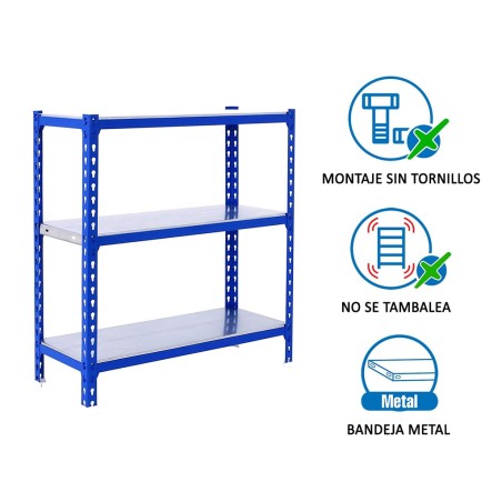 Estantería Metalica Simonclick 3 Estantes