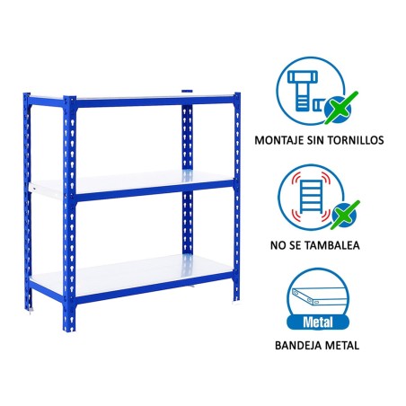 Estantería Metálica Simonclick Megaplus 5 Estantes