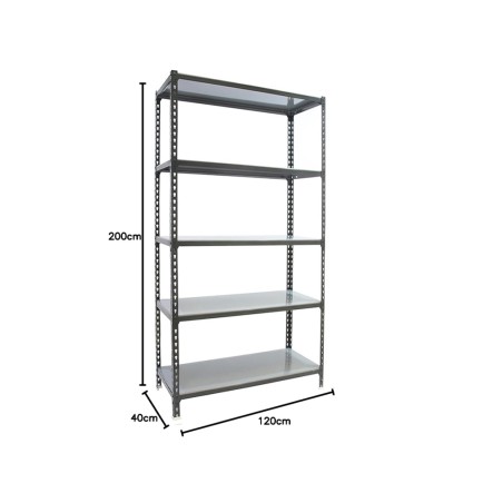 Estantería Metálica Simonclick Megaplus 5 Estantes