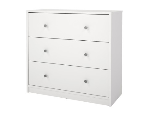 Cómoda Mai 3 Cajones Blanco