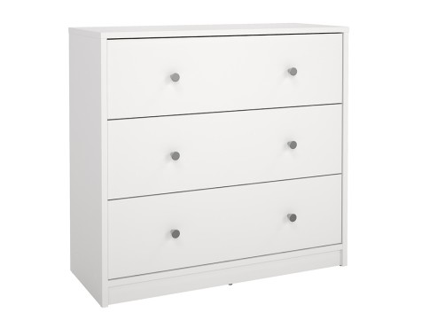 Cómoda Mai 3 Cajones Blanco