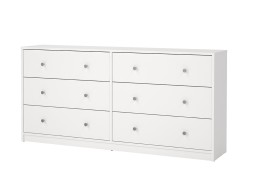 Cómoda Mai 6 Cajones Blanco