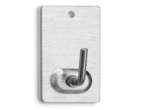Colgador Adhesivo Acero Inoxidable (2un)