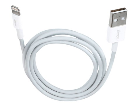 Cable Conexión Lightning - Usb A Blanco