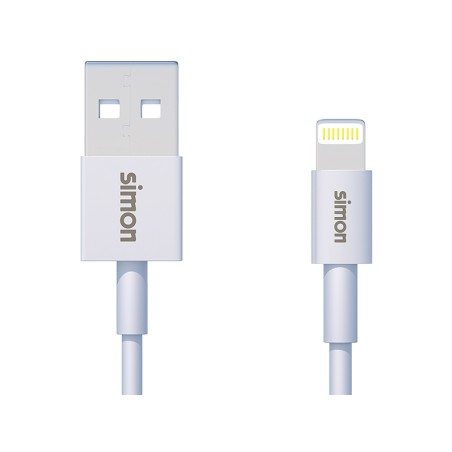 Cable Conexión Lightning - Usb A Blanco