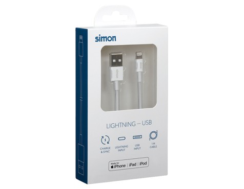 Cable Conexión Lightning - Usb A Blanco