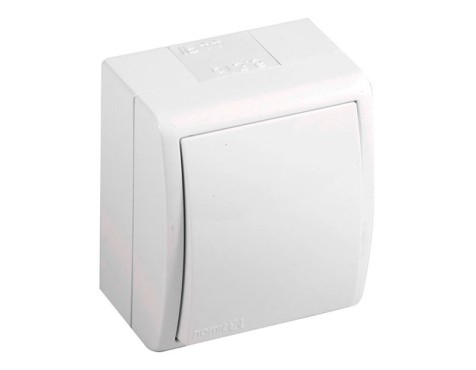 Interruptor Conmutador Simon Aquarius Blanco