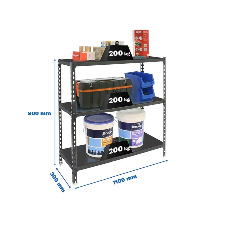 Estantería Metálica Simonclick Superplus 3 Estante