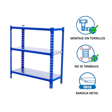 Estantería Metálica Simonclick Superplus 3 Estante