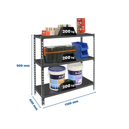 Estantería Metálica Simonclick Superplus 3 Estante