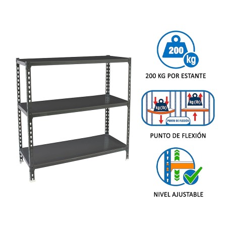 Estantería Metálica Simonclick Superplus 3 Estante