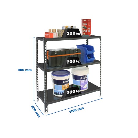 Estantería Metálica Simonclick Superplus 3 Estante