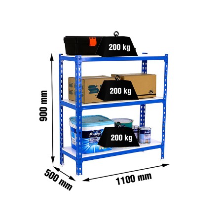 Estantería Metálica Simonclick Superplus 3 Estante