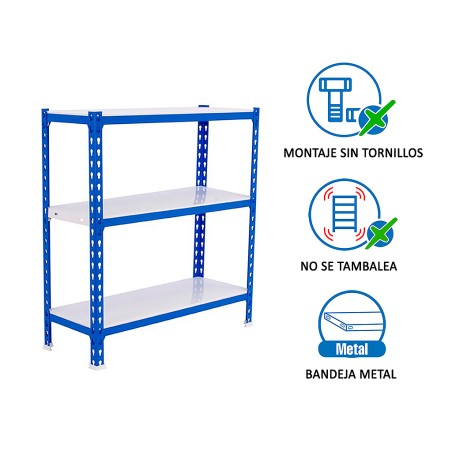Estantería Metálica Simonclick Superplus 3 Estante