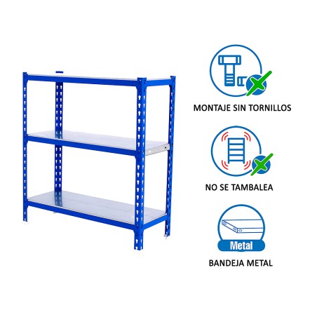 Estantería Metálica Simonclick Superplus 3 Estante