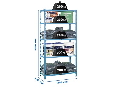 ESTANTERÍA METÁLICA...