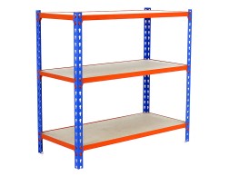 Estantería Metálica Maderclick Megaplus 3 Estantes