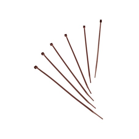 Brida Nylon Marrón (50un) 250mm