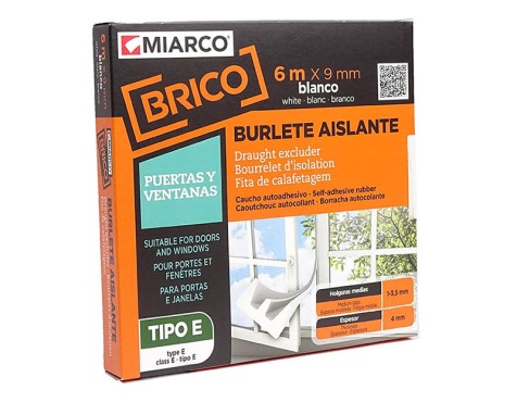 Rivet Cautxú Tipus E Blanc