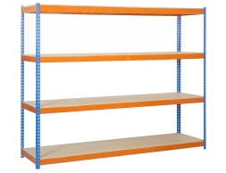 Estantería Metálica Ecoforte 1804-4 Chipboard
