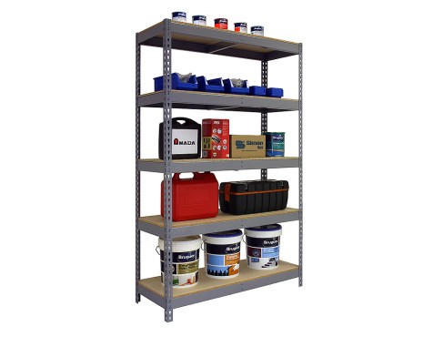 Estantería Metálica Ecoforte 1204-4 Chipboard