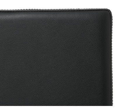 Puf Emmagatzematge Plegable Negre