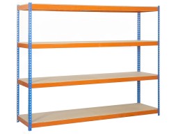 Estantería Metálica Ecoforte 1504-4 Chipboard