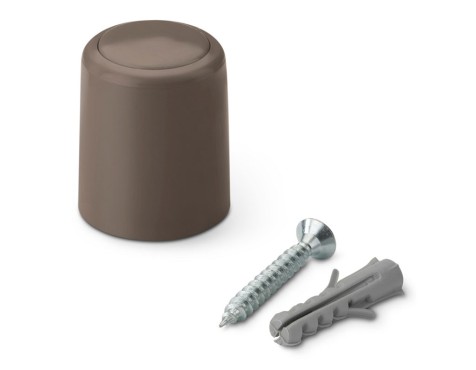 Topall Porta Amb Cargol Marró (2un)
