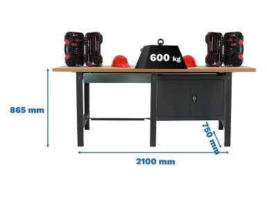 BANC DE TREBALL BT6 MDF...