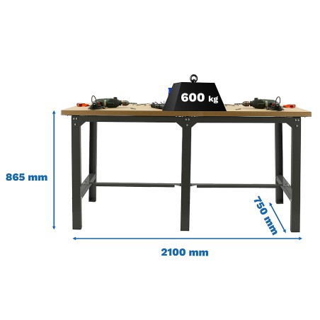 Banc De Treball bt6 Mdf Tandem 2100