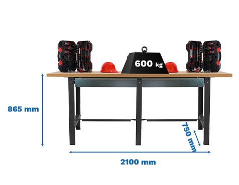 Banc De Treball bt6 Mdf Tandem 2box