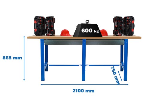Banco De Trabajo bt6 Mdf Tandem 2box