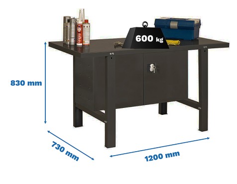 Banc De Treball bt6 Metal Cabinet 1200