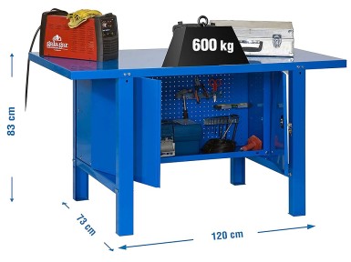 BANC DE TREBALL BT6 METAL...