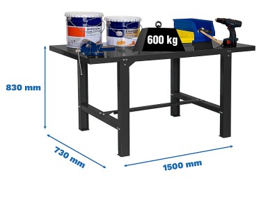BANC DE TREBALL BT6L METAL...