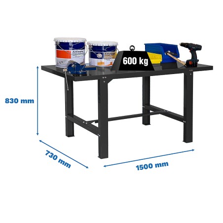 Banc De Treball bt6l Metal 1500