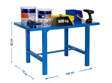 BANC DE TREBALL BT6L METAL...