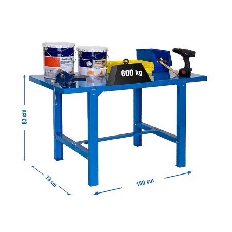 Banc De Treball bt6l Metal 1500