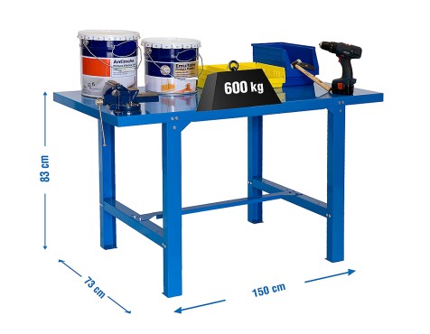 Banc De Treball bt6l Metal 1500