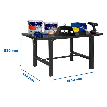 Banc De Treball bt6l Metal 1800