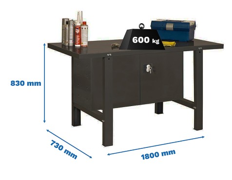 Banc De Treball bt6l Metal Cabinet