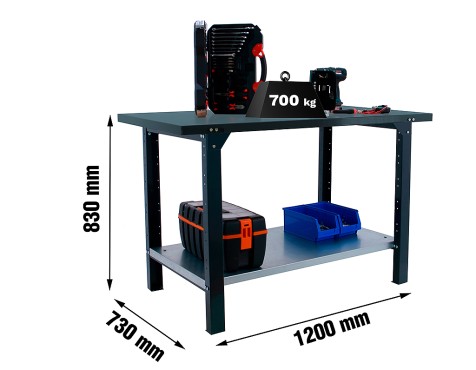 Banc De Treball bt6 Pro Metal 1200
