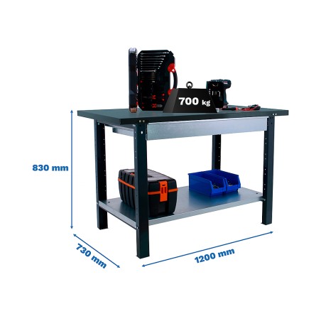 Banco De Trabajo bt6 Pro Metal 1box