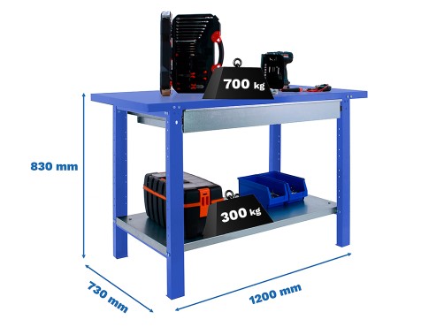 Banc De Treball bt6 Pro Metal 1box