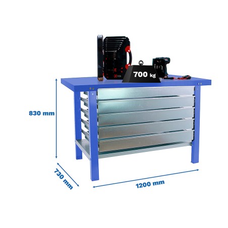Banc De Treball bt6 Pro Metal 5box