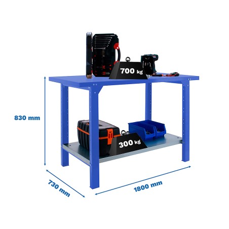 Banco De Trabajo bt6l Pro Metal