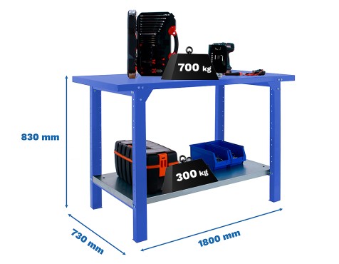 Banco De Trabajo bt6l Pro Metal