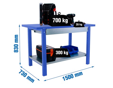 Banc De Treball bt6l Pro Metal 1box
