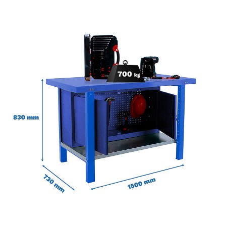 Banco De Trabajo bt6l Pro Metal Cabinet